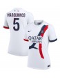 Paris Saint-Germain Marquinhos #5 Zenski Gostujuci Dres 2024-25 Kratak Rukavima